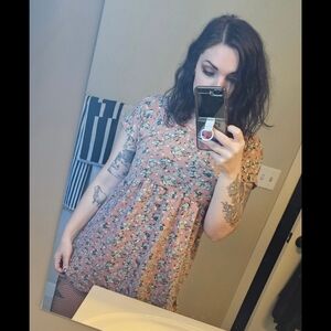 Floral Babydoll Dress